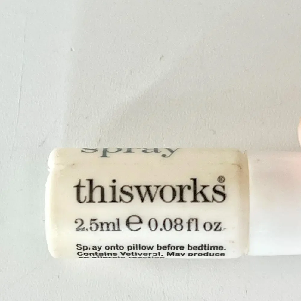 This Works Deep Sleep Pillow Spray Essential Oils Calm Travel .08 oz 2.5ml New